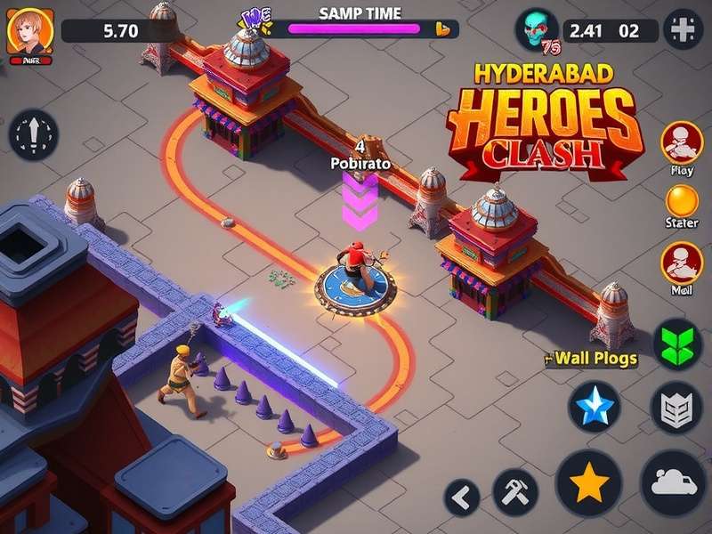 Hussain Sagar Map in Hyderabad Heroes Clash